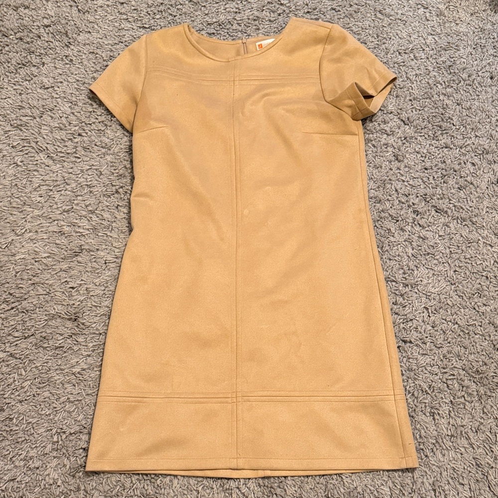 Jude Connally Tan Mini Dress